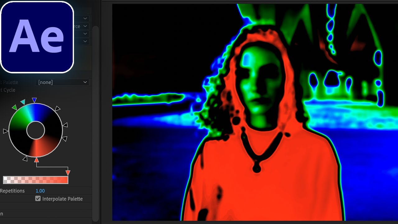 Heatmap Video Effect in After Effects