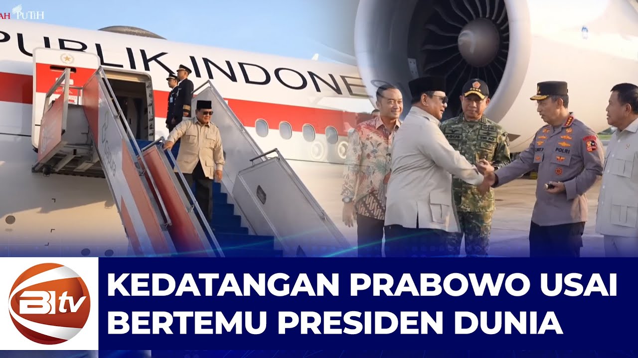 Prabowo Usai Bertemu Raja Charles III, Trump, Macron, Akhirnya Tiba di Indonesia