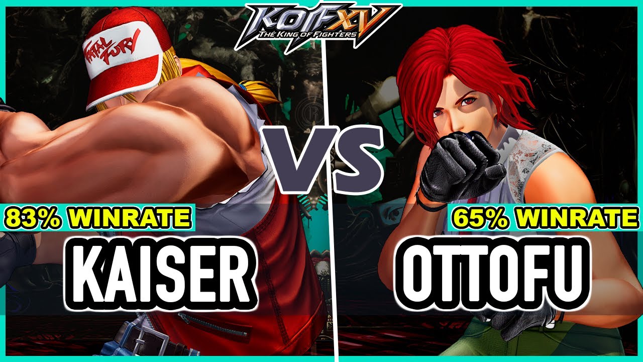KOF XV 🔥 Kaiser (Kyo/Terry/Ryo) vs Ottofu (Andy/Vanessa/Clark)