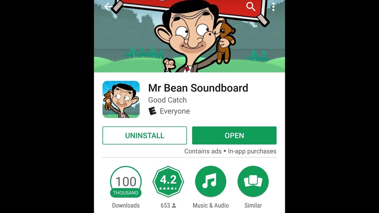 Mr. Bean Soundboard - YOU rate this APP! (mobile)