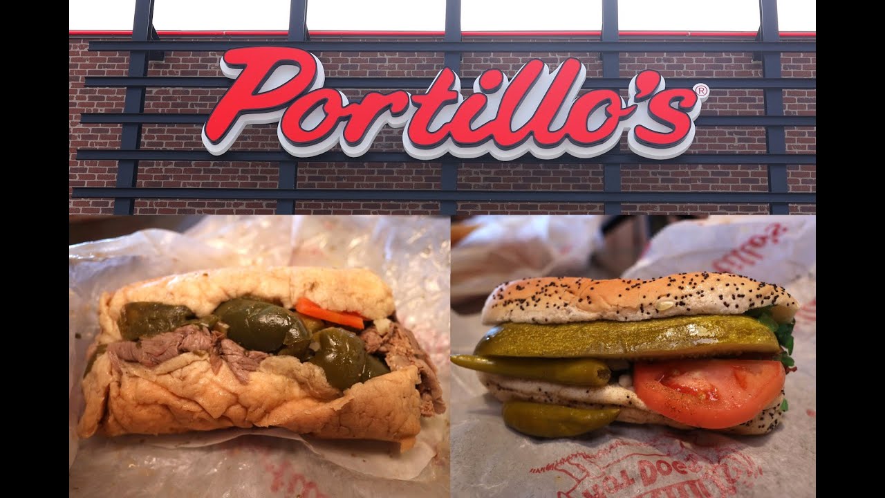 [Portillo's] Katy, Texas: Italian Beef & Hotdog