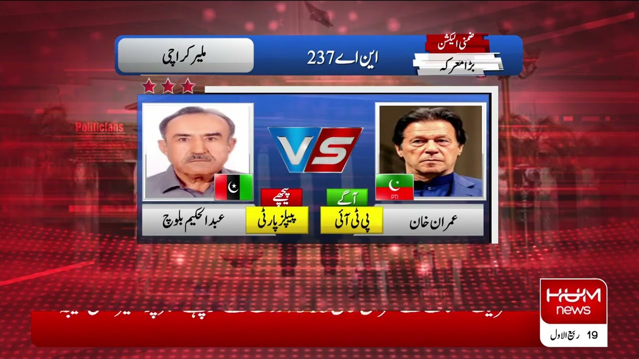 NA 157 Multan Kay 2 Polling Stations Kay Unofficial Results | By Elections | Hum News Live | Multan