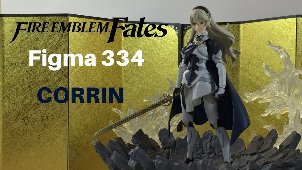 Figma 334 Corrin (Female) Fire Emblem Fates Super Smash Action figure review & unboxing