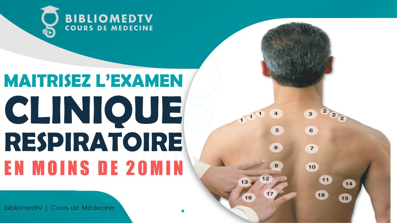Cours de Pneumologie - Examen Clinique Respiratoire