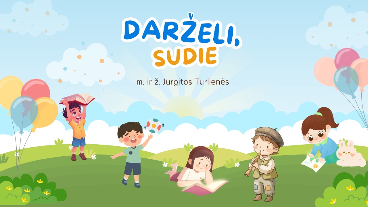 Darželi, sudie - dainuojame karaoke