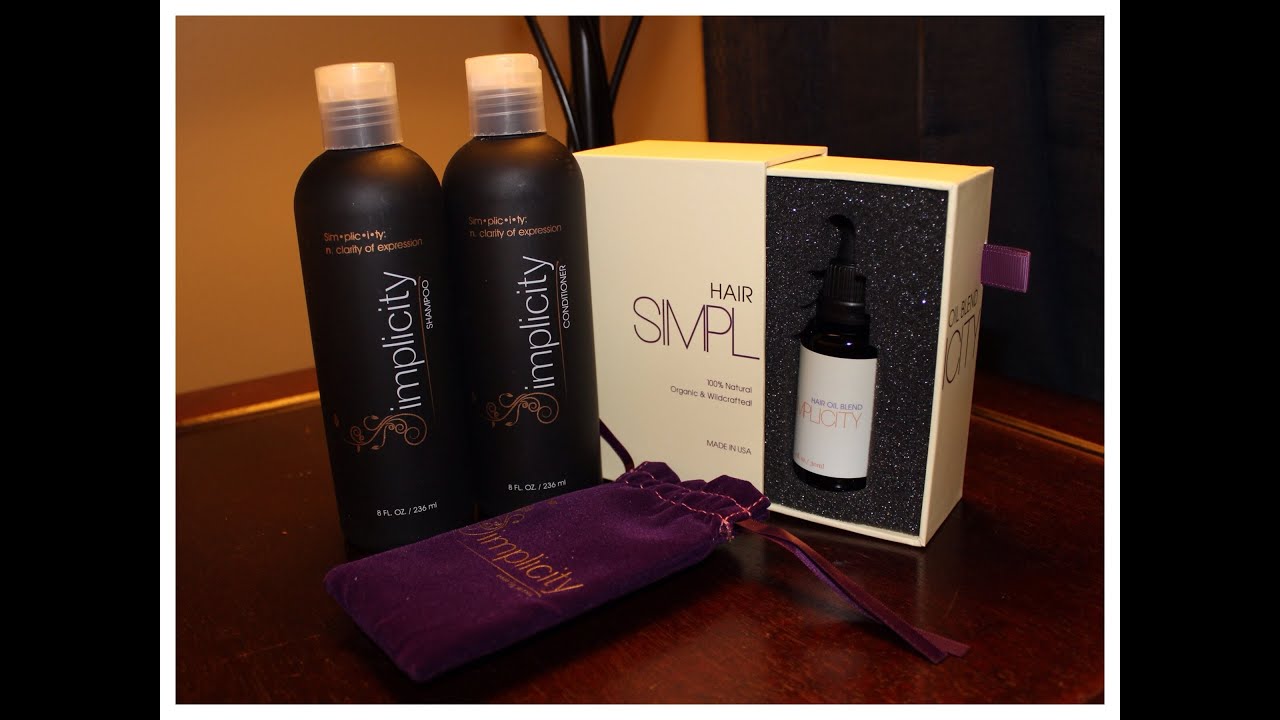 #133: SIMPLICITY OIL SHAMPOO & CONDITIONER REVIEW & DEMO