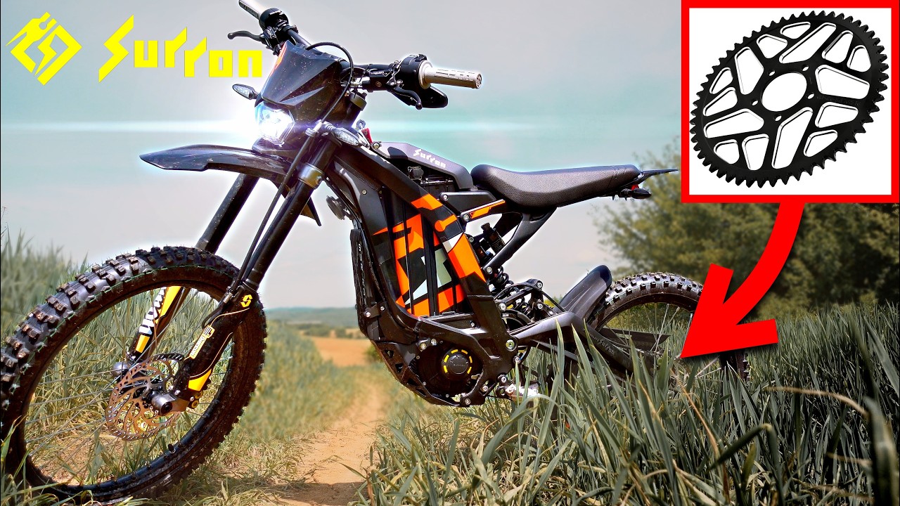 Surron Light Bee X TOP SPEED on Different Sprockets 48t/54t...