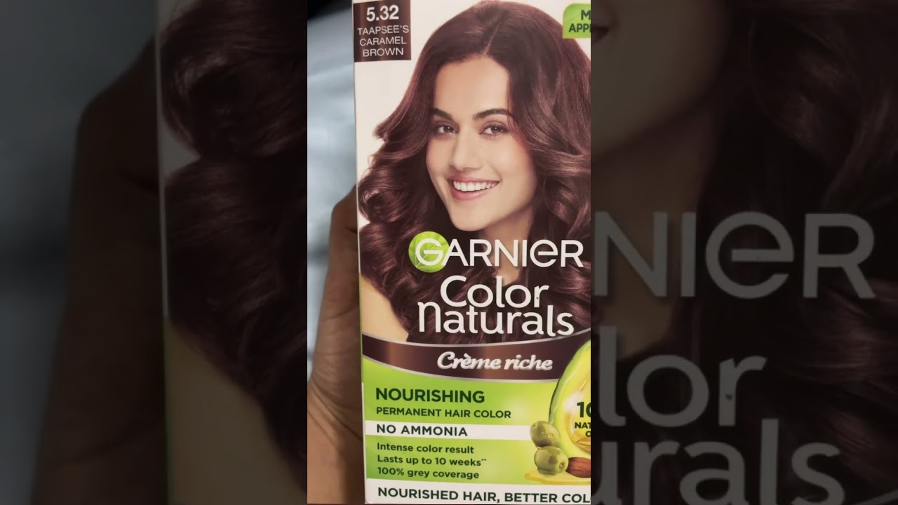 Garnier Color Naturals - Tapsee&rsquo;s Caramel Brown - 5.32 (at home) - Correcting Balayage gone wrong