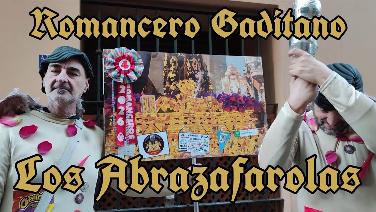 Romancero Sospesocho 2026. Los Abrazafarolas. Cuarto Premio. Carnaval de Cádiz.