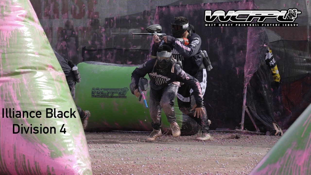 Illiance Black Division 4 | WCPPL 2022 Event 1 | Paintball Tournament Raw Footage