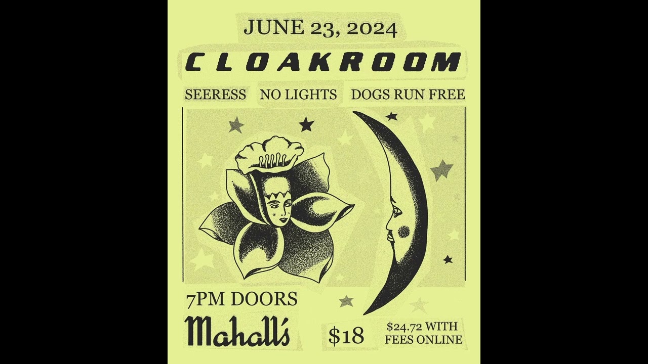Cloakroom: Live on June 23, 2024 at Mahall's (Lakewood, OH)