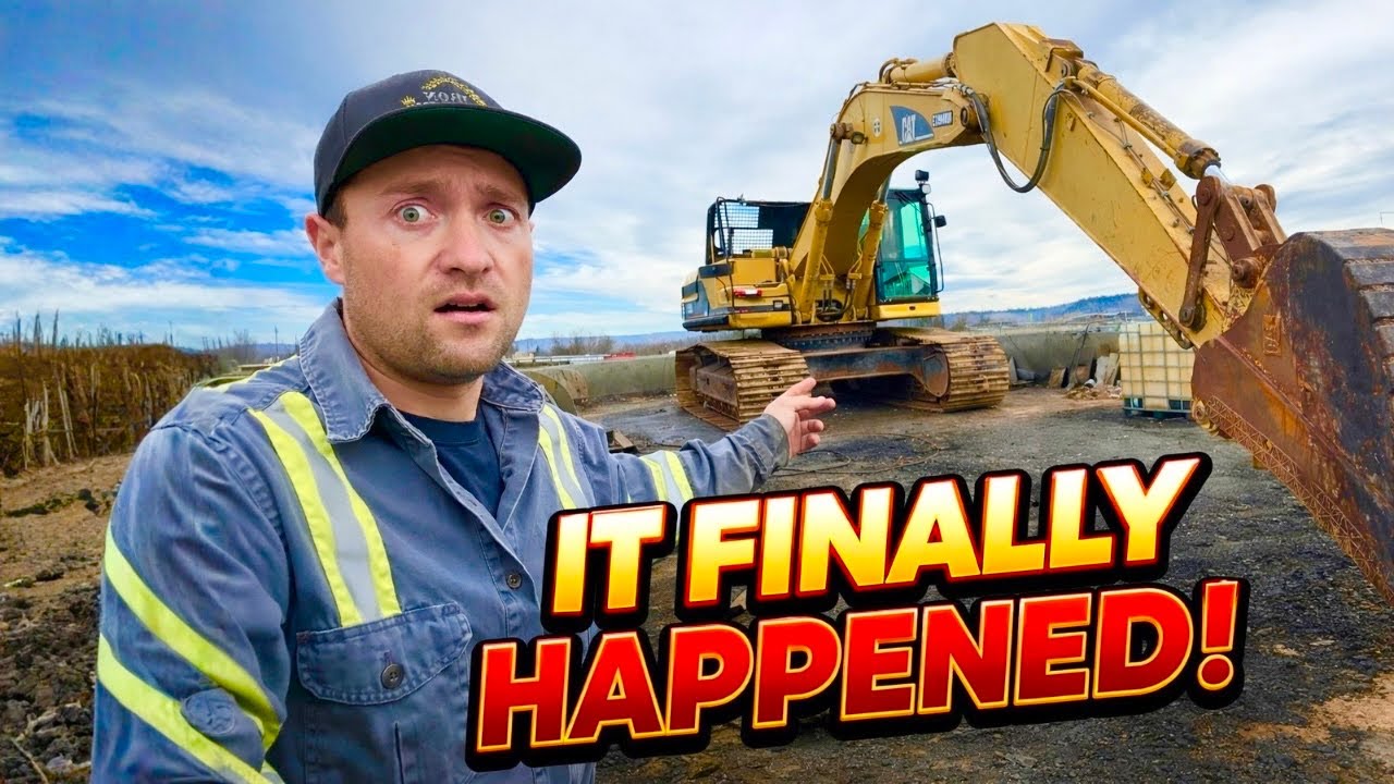 you won't believe what happened to this CAT 330BL excavator!!! can't make this up!!