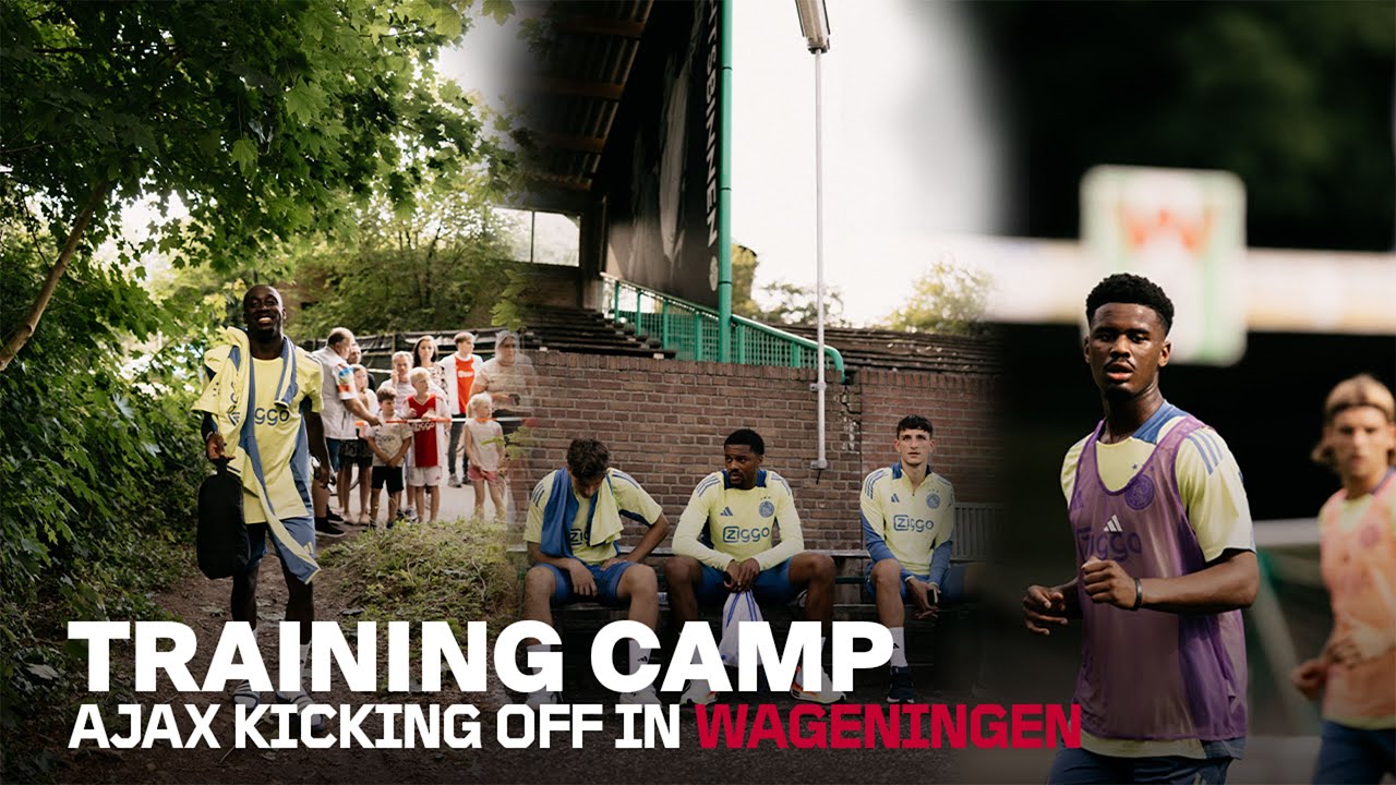 TRAINING CAMP has started! ⚽️ | Ajax ready for a week in Wageningen 📍