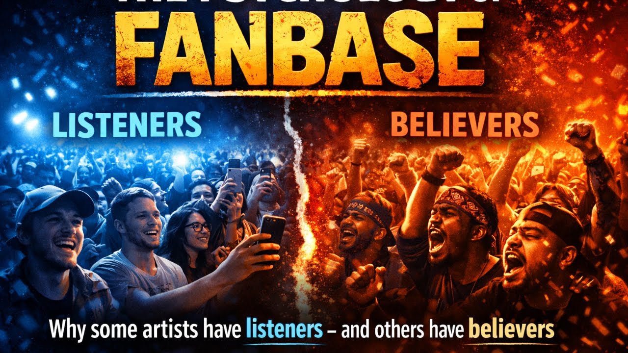 THE PSYCHOLOGY OF FANBASE. Why some artists have listeners & some believers!