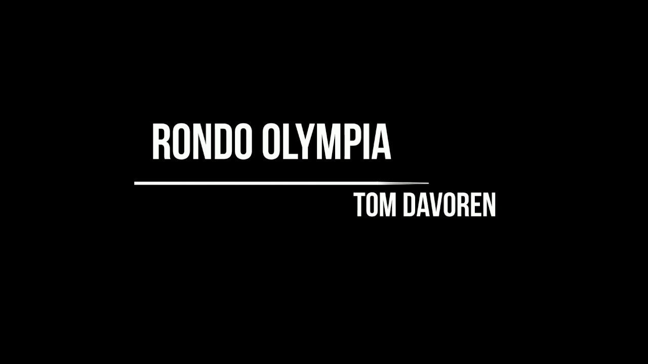 Rondo Olympia - Tom Davoren (ABRSM 3 grade 2017-2020) Trumpet, Euphonium Bb