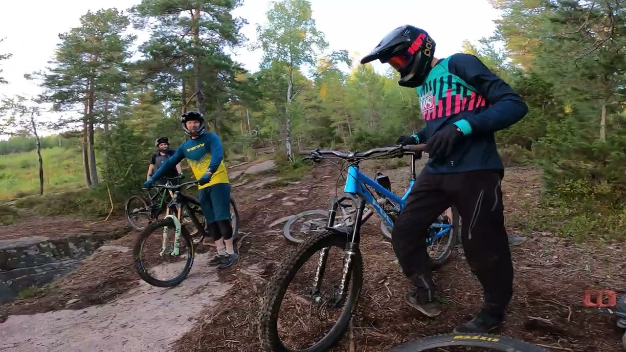 Høkk prat i Drammen bikepark