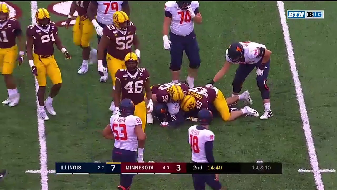 TV Highlights: Gophers Defeat Illinois 40-17 on Homecoming