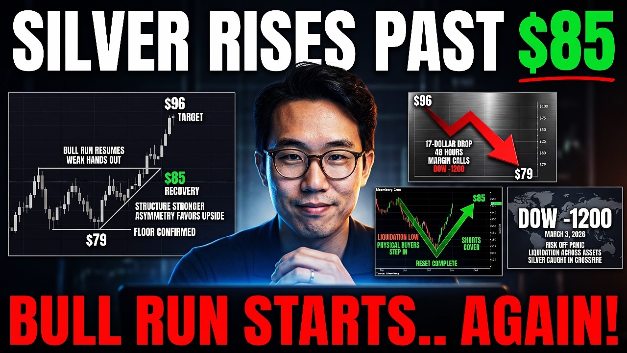 LIVE UPDATE🚨: Silver RISES Past $85 After $17 Crash (BULL RUN STARTS.. AGAIN!)
