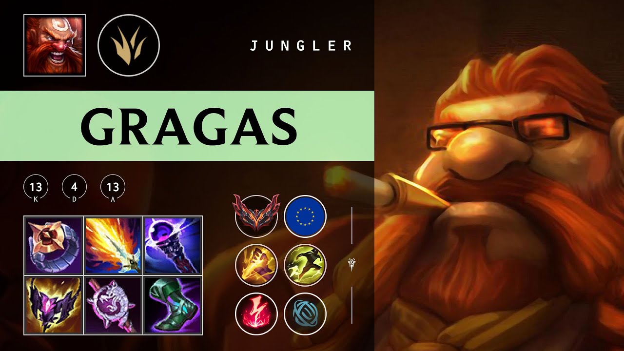 Gragas Jungle vs Nunu & Willump - EUW Grandmaster Patch 25.22
