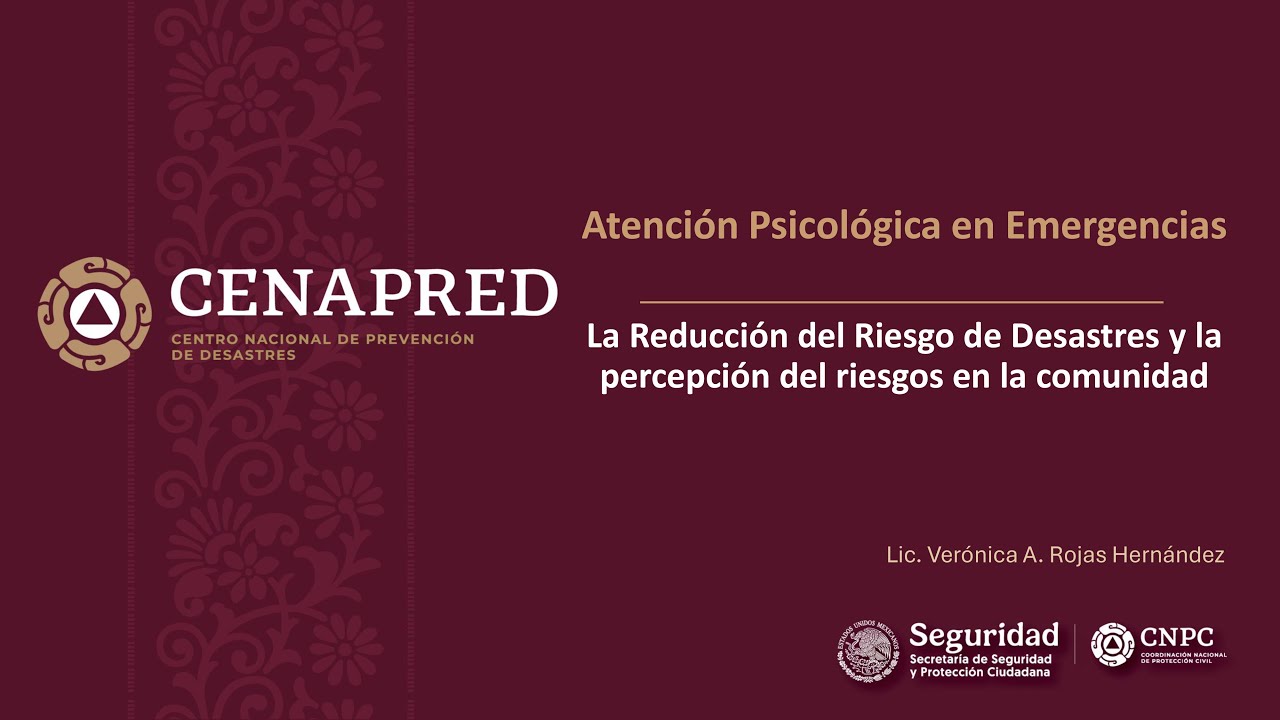 Curso: Atención psicológica en emergencias, Tema 1