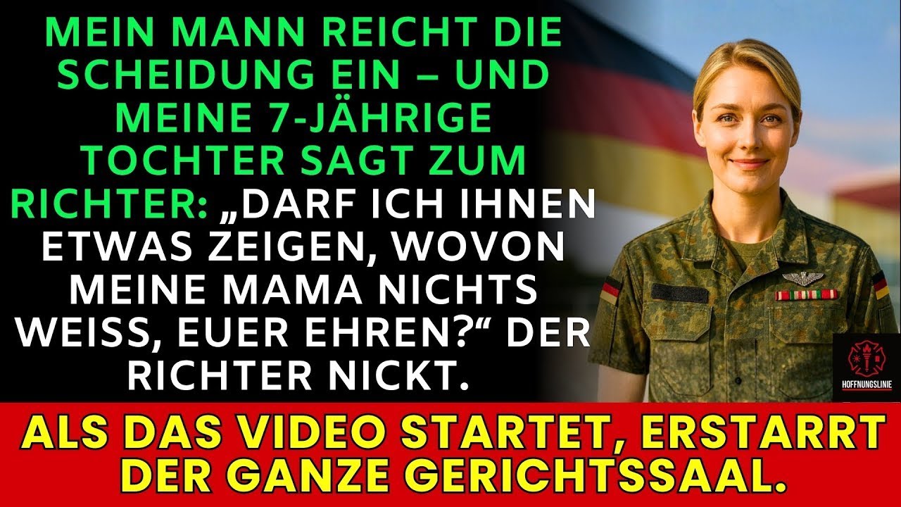 Mein Mann reichte die Scheidung ein – bis meine Tochter das im Gerichtssaal abspielte...