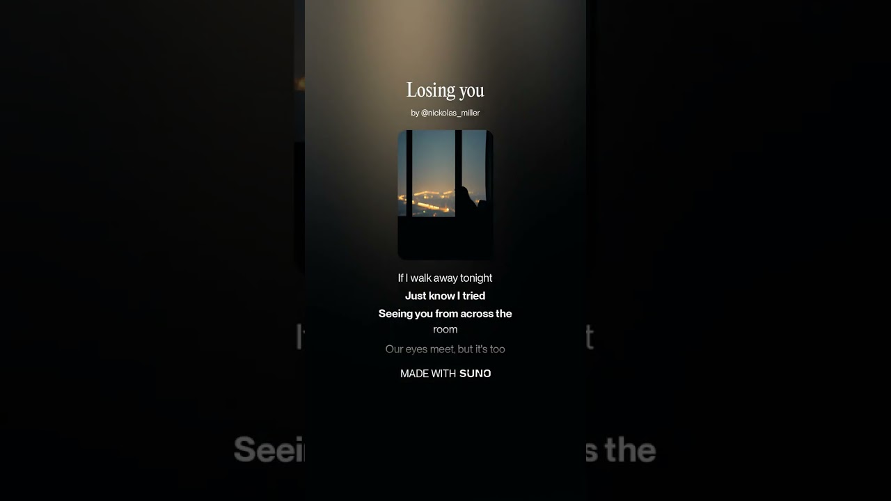 Losing you