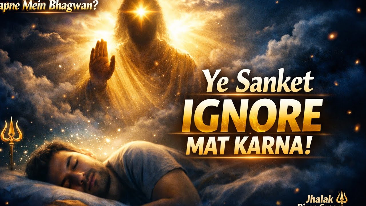 Sapne Mein Bhagwan Dikhe? ⚠️ Ye Sanket Ignore Kiya To Pachtoge 🔱 | Divine Dream Meaning