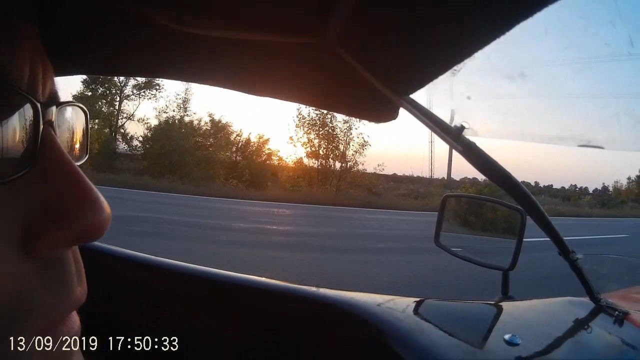 Межгород на веломобиле (131 км)