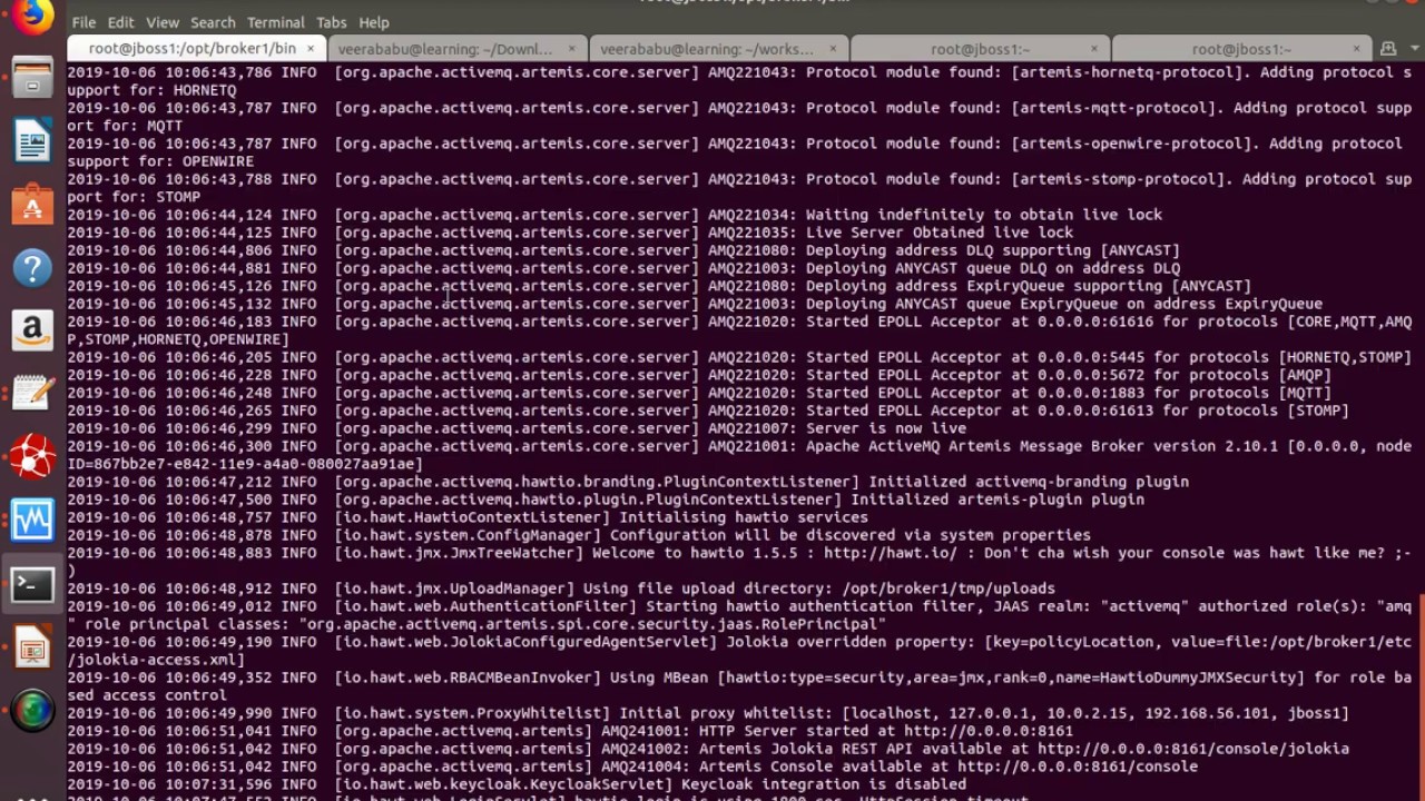 Установка и настройка Apache ActiveMQ Broker