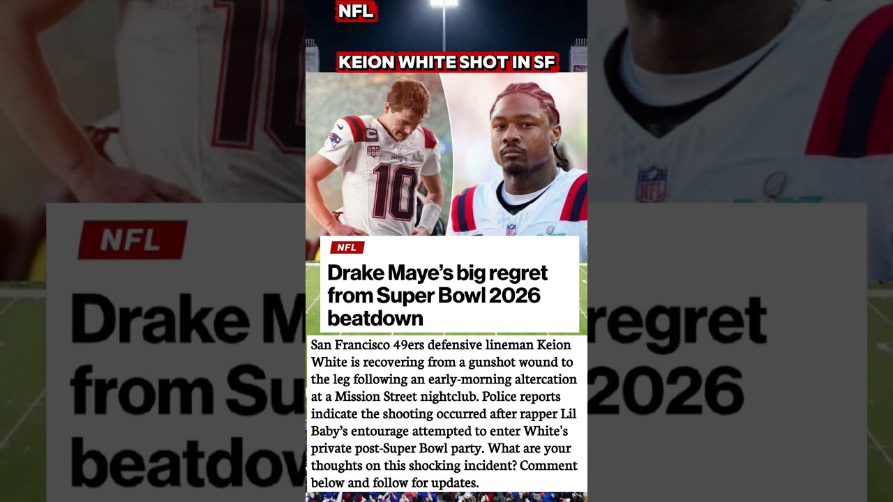 49ers Keion White Shot at SF Nightclub After Altercation Involving Lil Baby #NFL #49ers