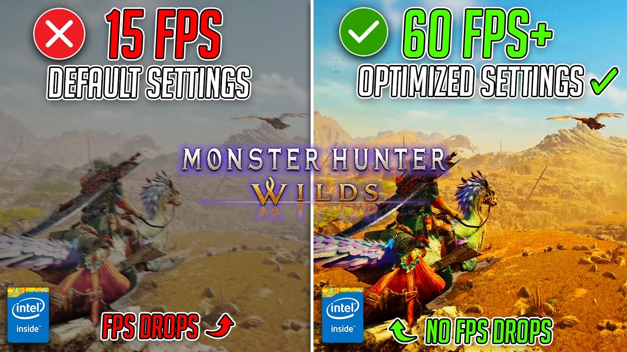Monster Hunter Wilds: Best Settings to Fix Lags, Stutter & FPS Drops for MAX FPS on ANY PC✅