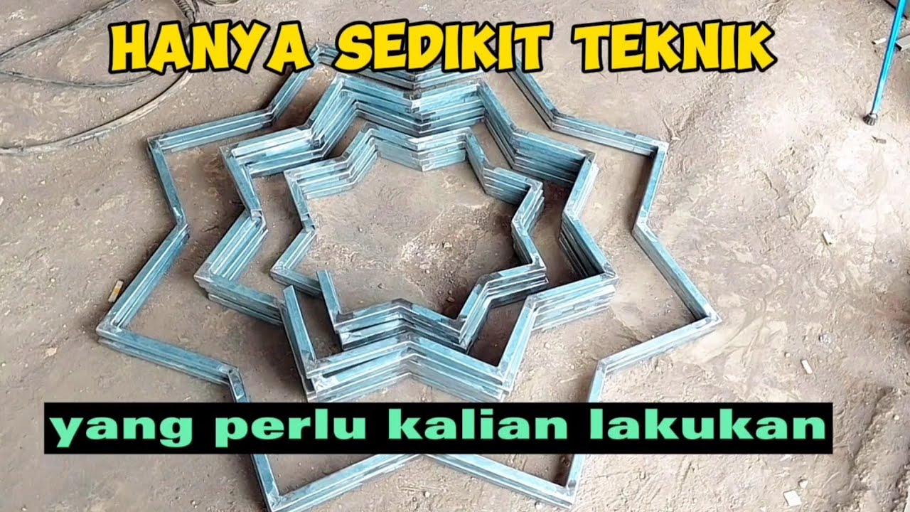 dalam pembuatan ornamen ||penting di kuasai pemula rumus teori teknik lapangan las listrik