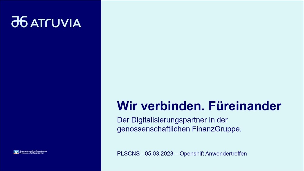 Omnikanalplattform der Atruvia - Vernetzte Customer Journey und Modernisierung der Infrastruktur
