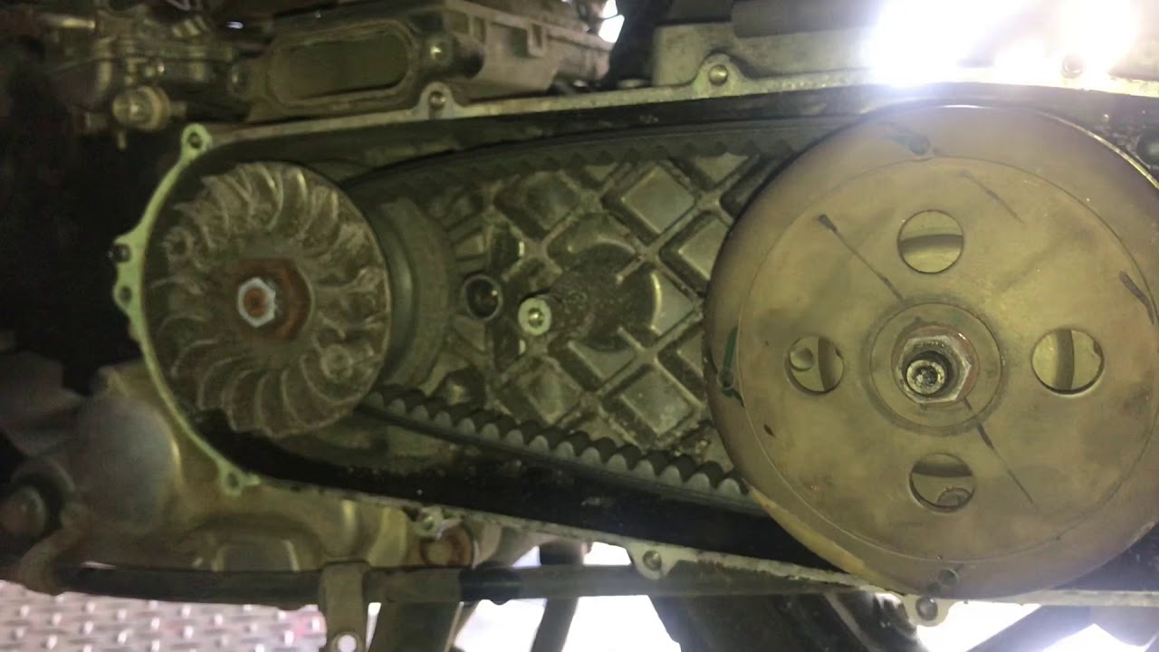 Service cvt suzuki skywave