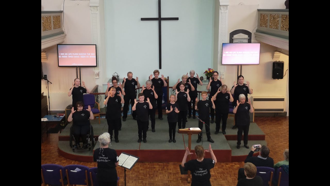 Sunday service for 23 Oct with Liverpool Signing Choir
