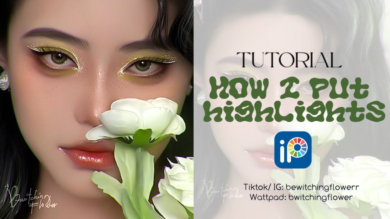 HOW I PUT HIGHLIGHTS | Ibis Paint X tutorial