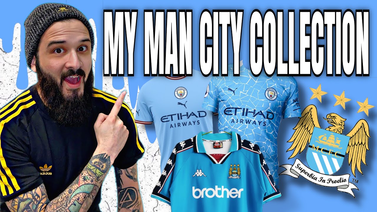 My Entire Manchester City Football Shirt / Soccer Jersey Collection!