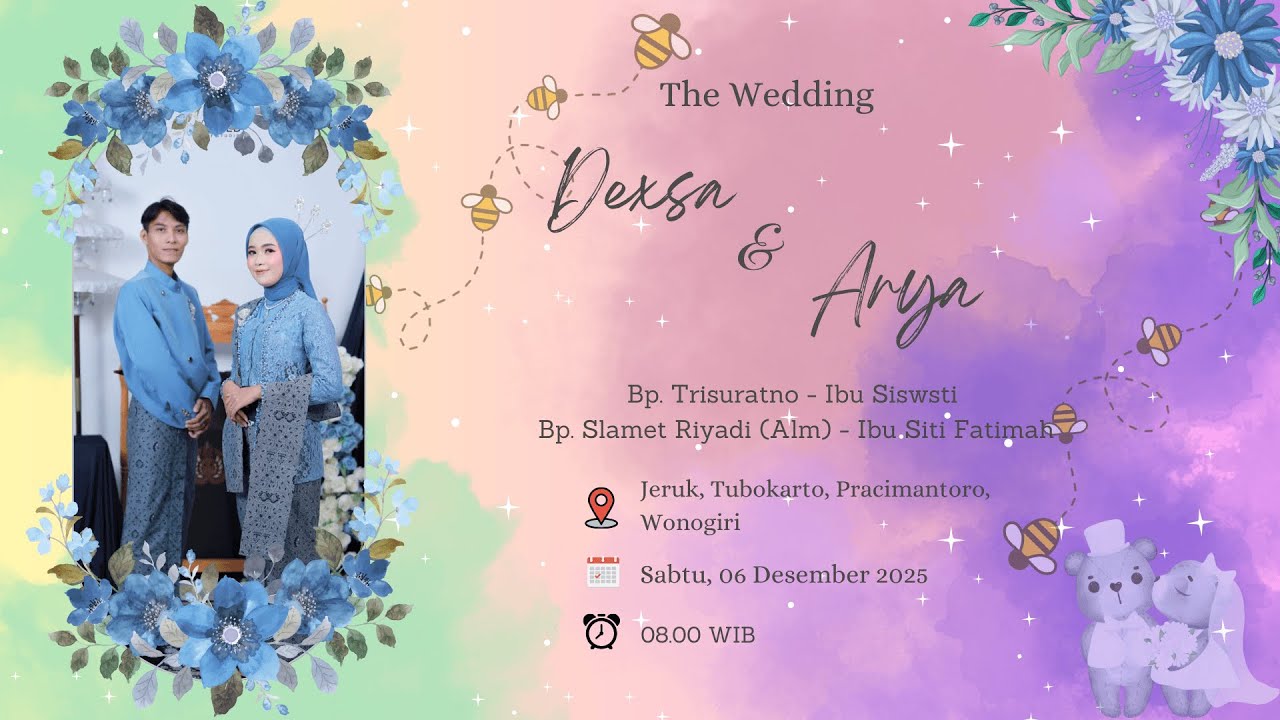 🔴 LIVE STREAMING || WEDDING : DEXSA & ARYA || JERUK, TUBOKARTO, PRACIMANTORO, WONOGIRI