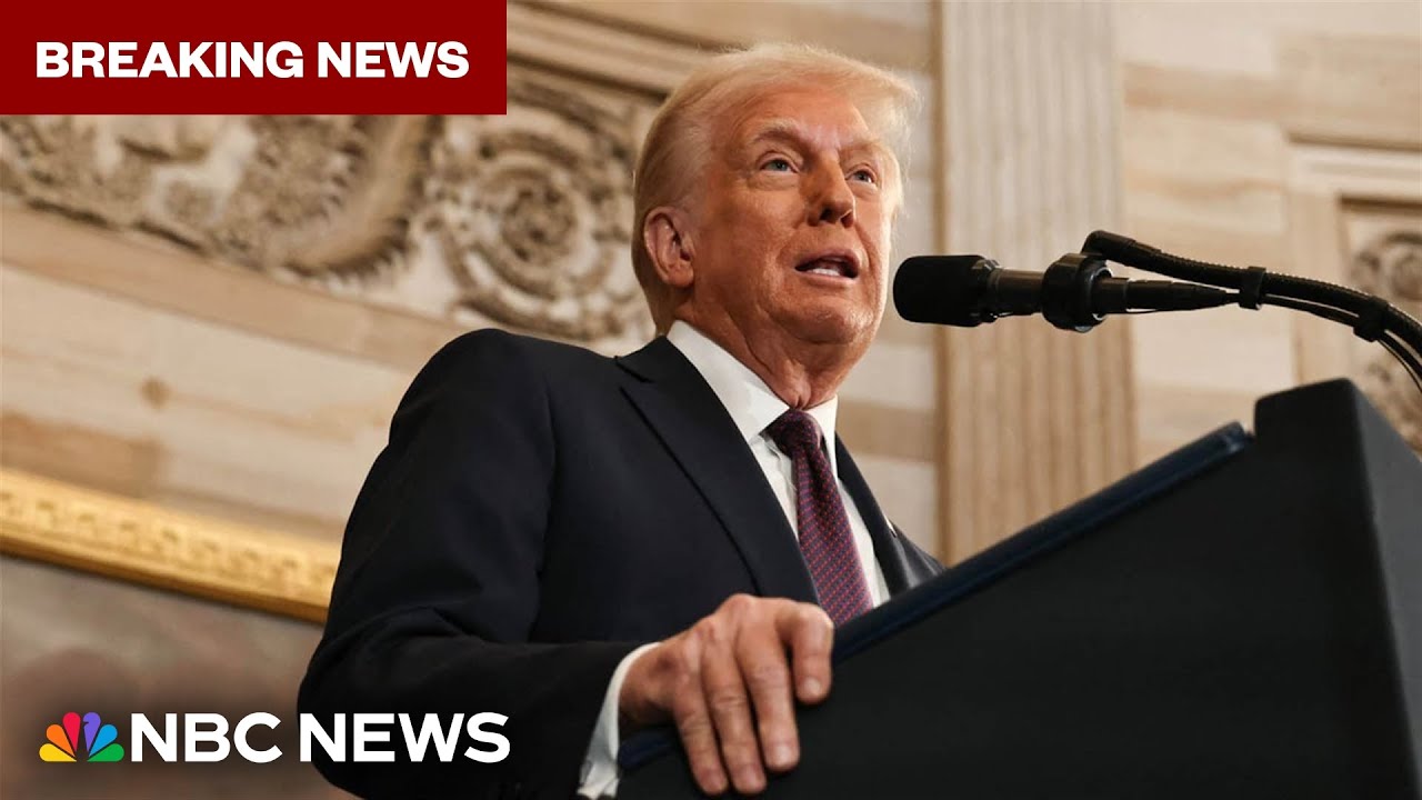 WATCH: Donald Trump&rsquo;s full inaugural address as 47th U.S. president