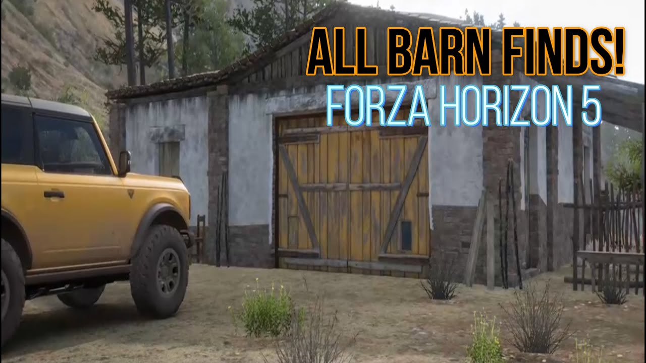 All Barn Find Locations - Forza Horizon 5 | Gameplay 🎮 4K