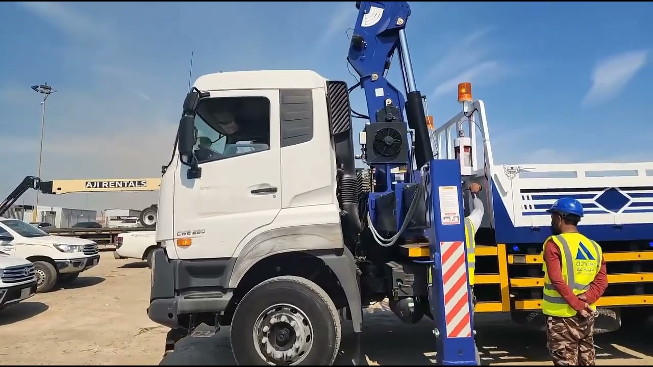 فحص وتشييك 1 : فحص معدة الرفع Boom Truck وبعض الملاحظات الهامة✔️#Boom_Truck_Inspection