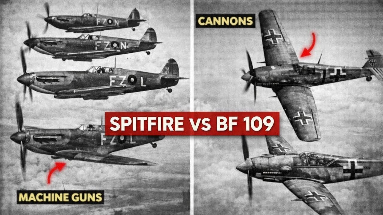 Spitfire vs Bf 109: Everything You've Been Told Is Wrong