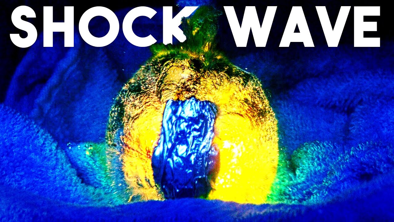 Underwater Shockwaves in Slow Motion (3,200 FPS)