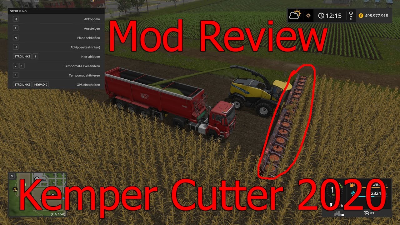 Landwirtschafts Simulator 17| Mod Review| Kemper Cutter 2020| LS17 deutsch