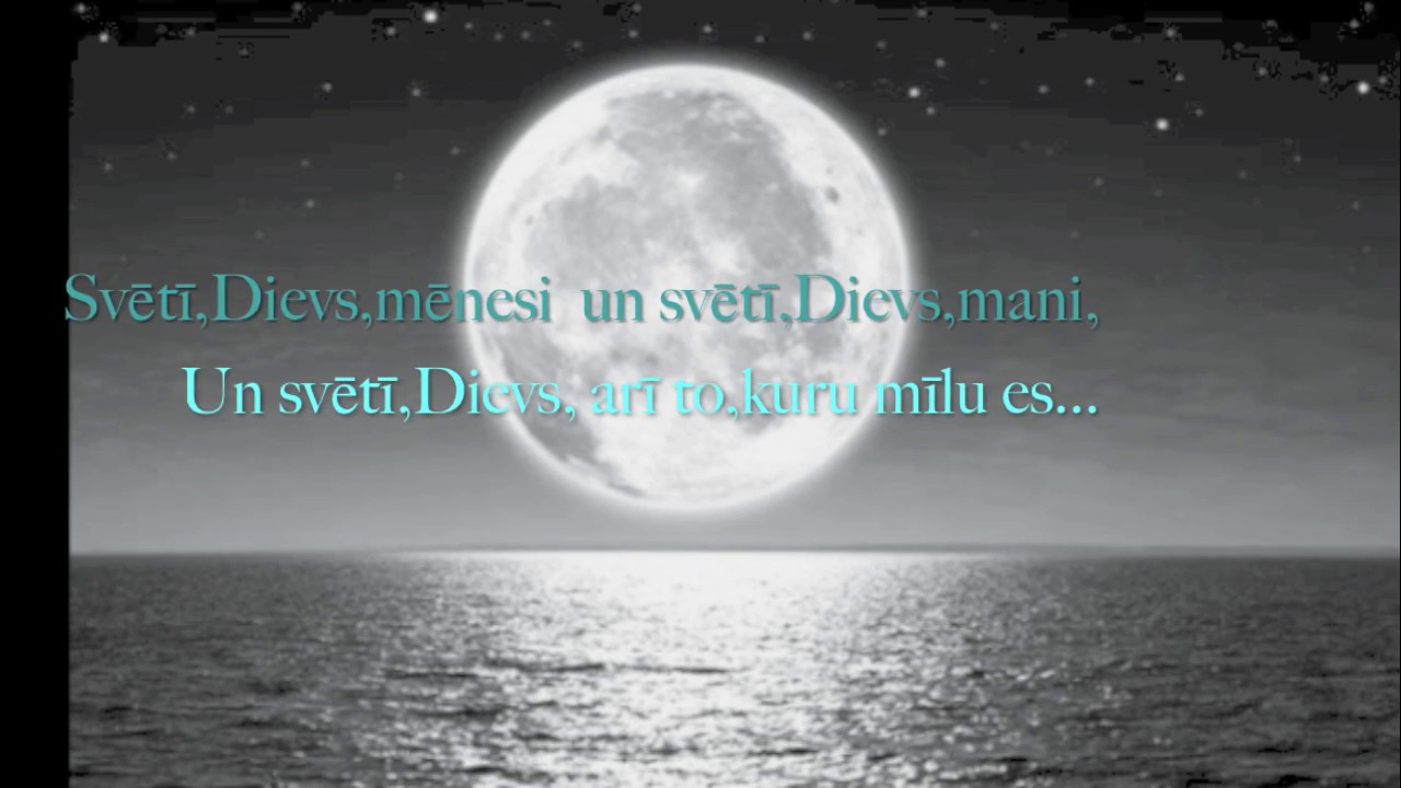 Mēness dziesma -  Līga Priede.
