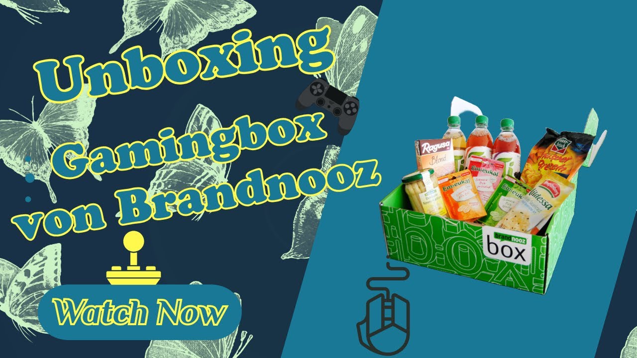 Unboxing I 🎮 Gamerbox Brandnooz🎮 I Gliche oder doch Gut?
