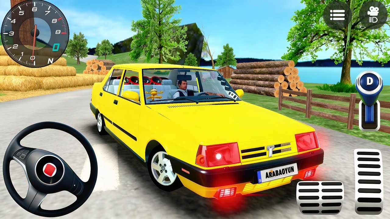 Tofaş Doğan Arabası Sürüş Simülatör Oyunu  - Doğan Simülatör #150 | Android GamePlay
