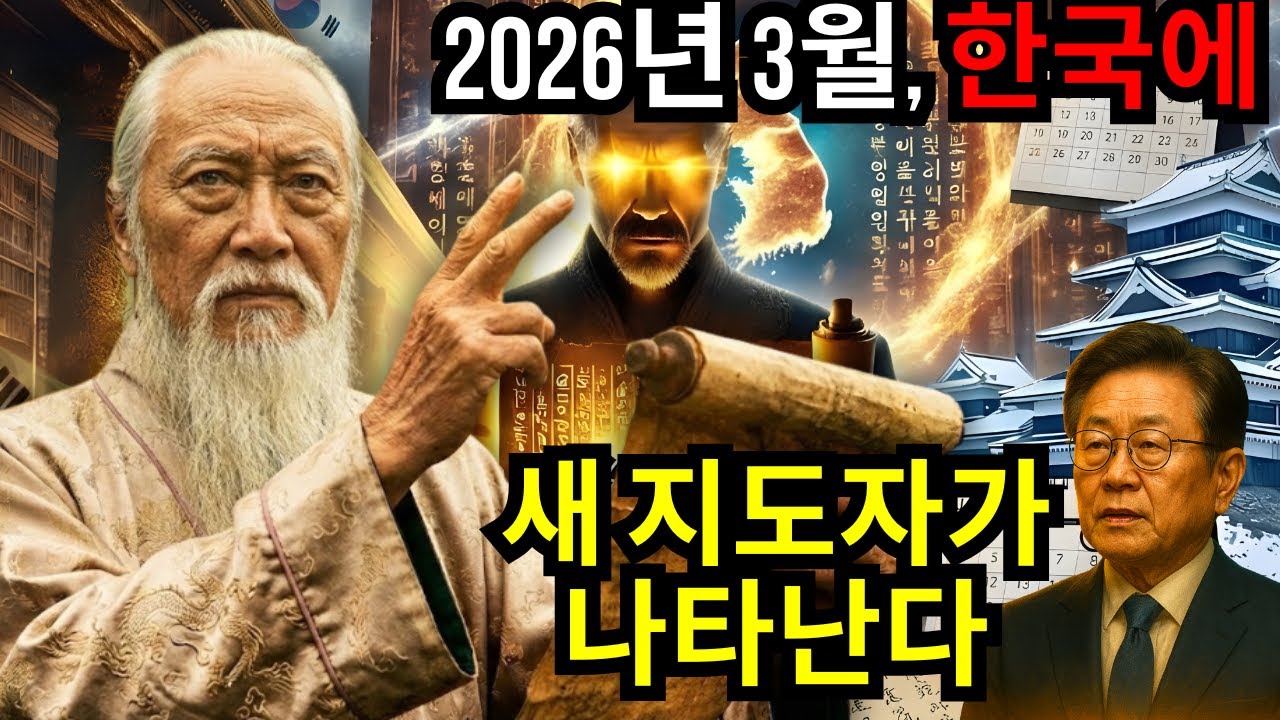 2026년 3월 경고｜적중률 100% 예언자가 밝힌 제3차 세계대전·세계경제 붕괴·한국의 새 지도자 등장