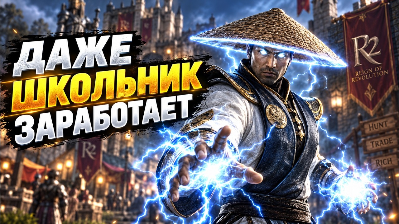 В этой ММОРПГ заработает даже ШКОЛЬНИК | R2 Cronus