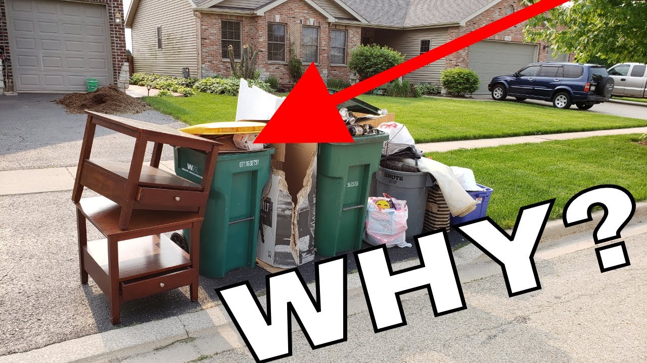 Why Do People Throw Away Good Stuff?